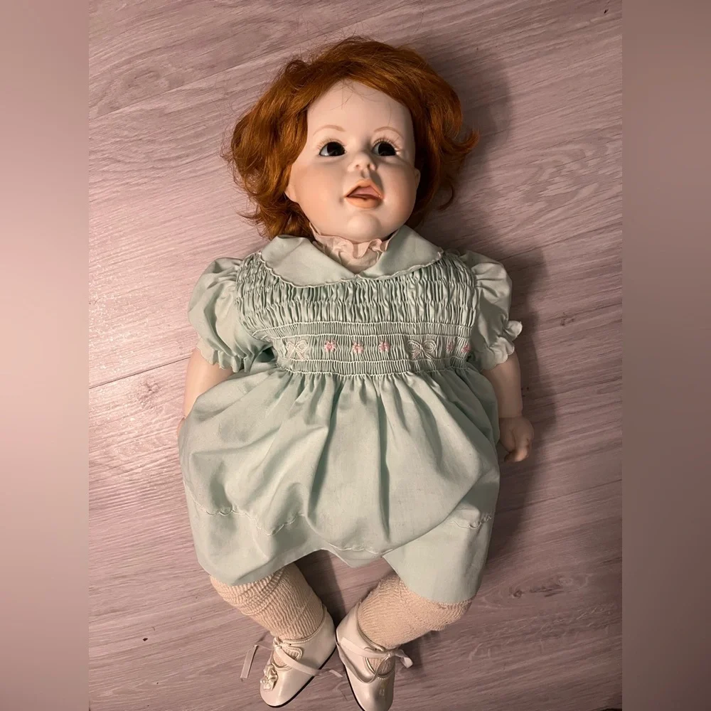 Punkin vintage doll 1987‎ Vintage Porcelain Doll with Red Hair - Picture 10 of 12